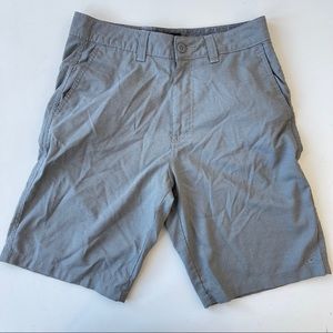 ONeill Shorts Button Front Pocket Grey Mens Size 30